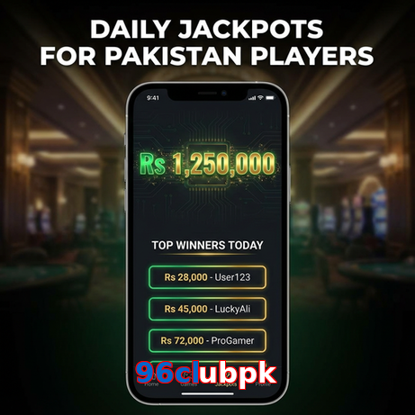 Game list for 96Clubpk win section